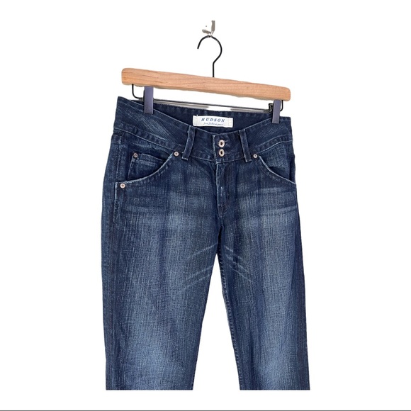 Hudson Fine Tailor Fit Womens Baby Bootcut Jeans Straight Leg Size 28 - Picture 13 of 14